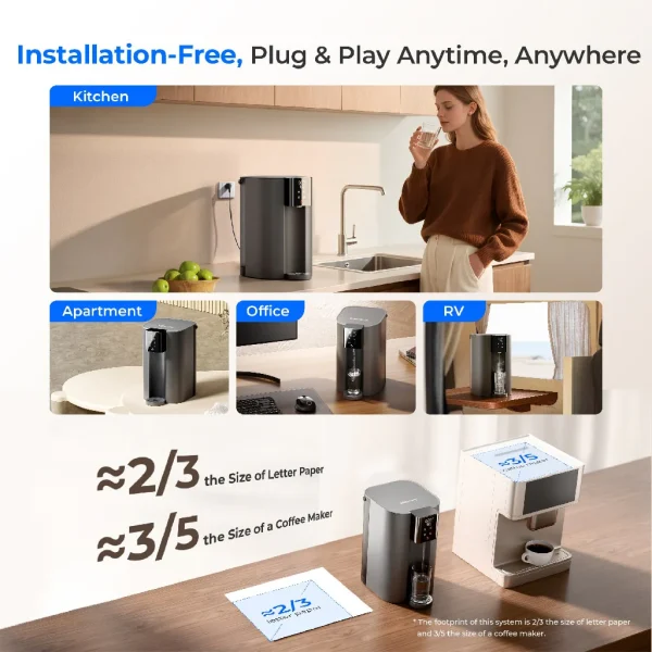 Countertop Instant-Hot Reverse Osmosis System - Image 5